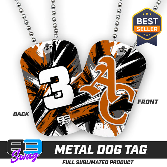 Double Sided Dog Tag - ANCIENT CITY REDS 2026 VERSION