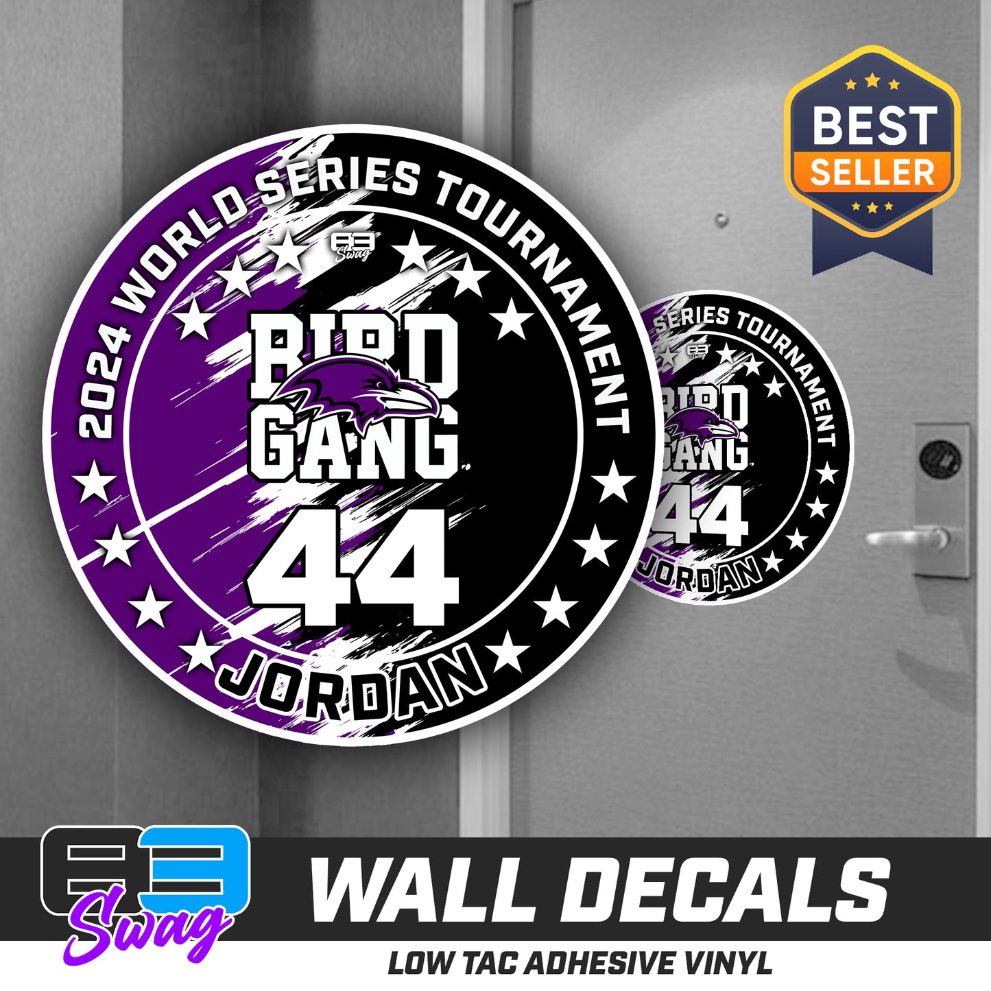 TEAM ORDER ONLY - LOW TAC WALL DECAL! - Joliet Ravens Football