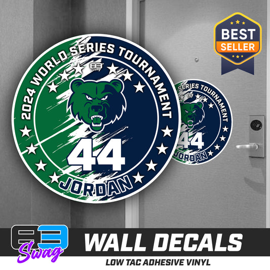 TEAM ORDER ONLY - LOW TAC WALL DECAL! - Creekview Grizzlies