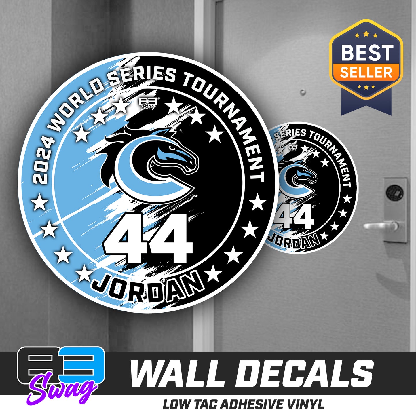 TEAM ORDER ONLY - LOW TAC WALL DECAL! - Colts Baseball