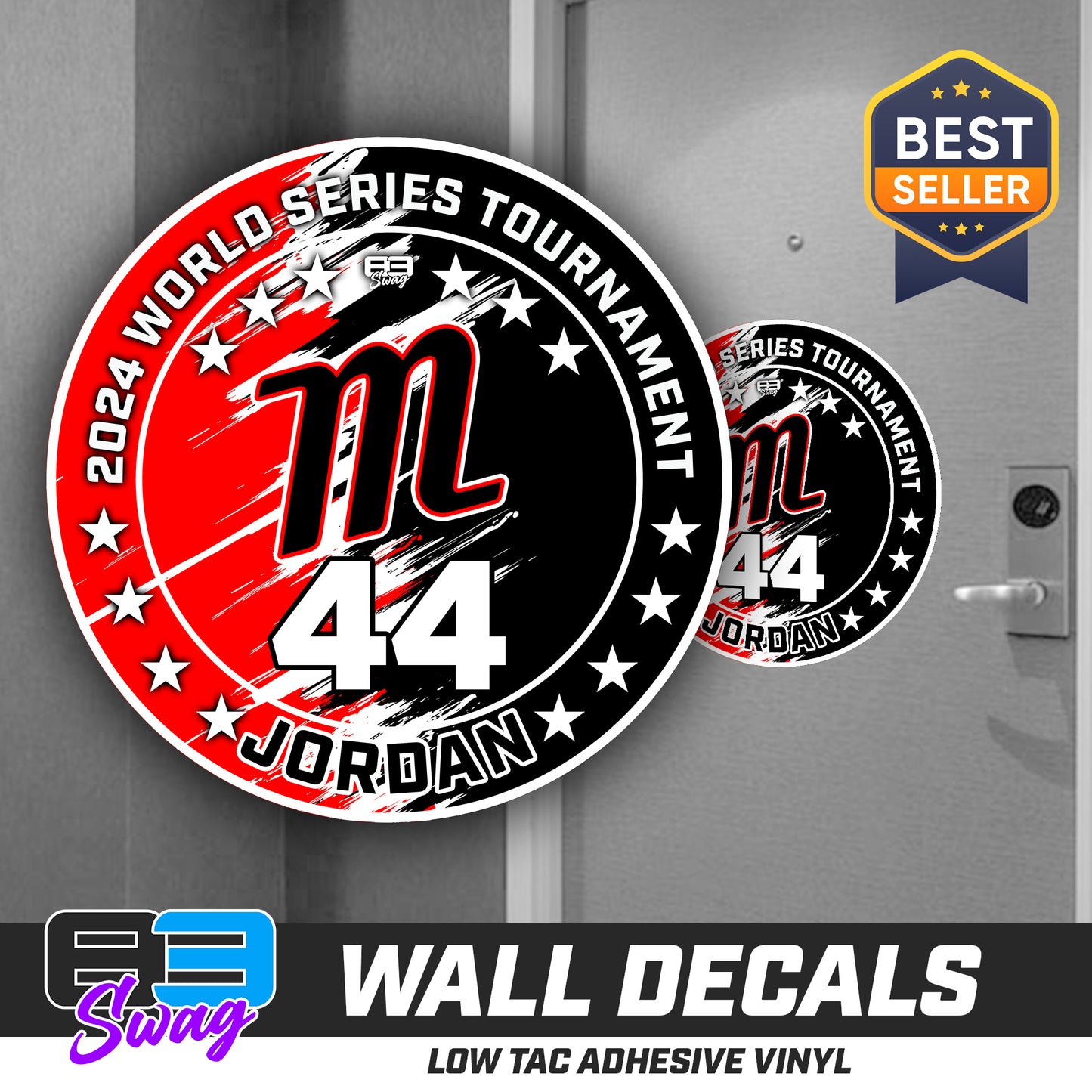 TEAM ORDER ONLY - LOW TAC WALL DECAL! - SYA Mets