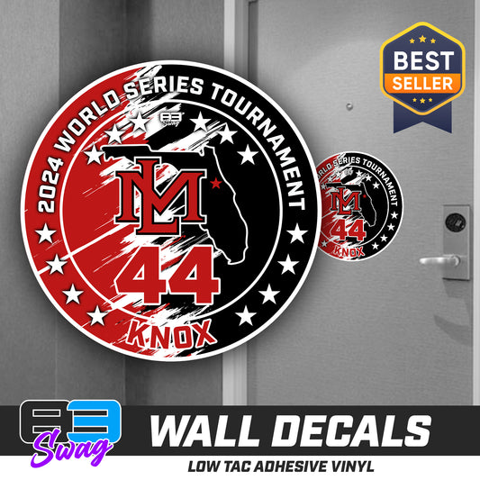 TEAM ORDER ONLY - LOW TAC WALL DECAL! - Lake Mary All Stars Softball