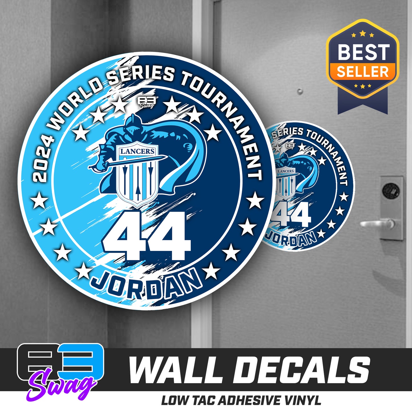 TEAM ORDER ONLY - LOW TAC WALL DECAL! - Belleville East Lancers