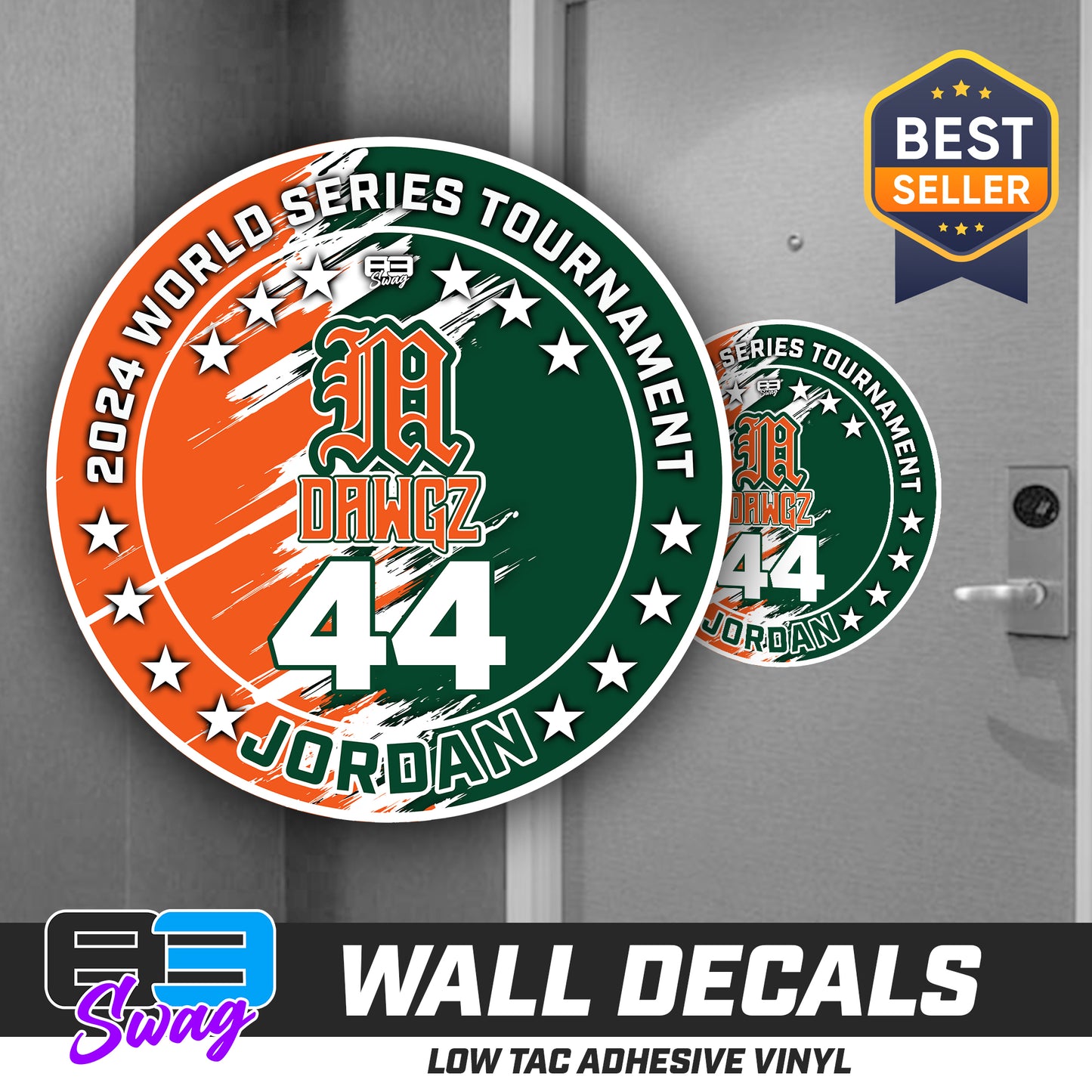 TEAM ORDER ONLY - LOW TAC WALL DECAL! - Miami Metro Dawgz