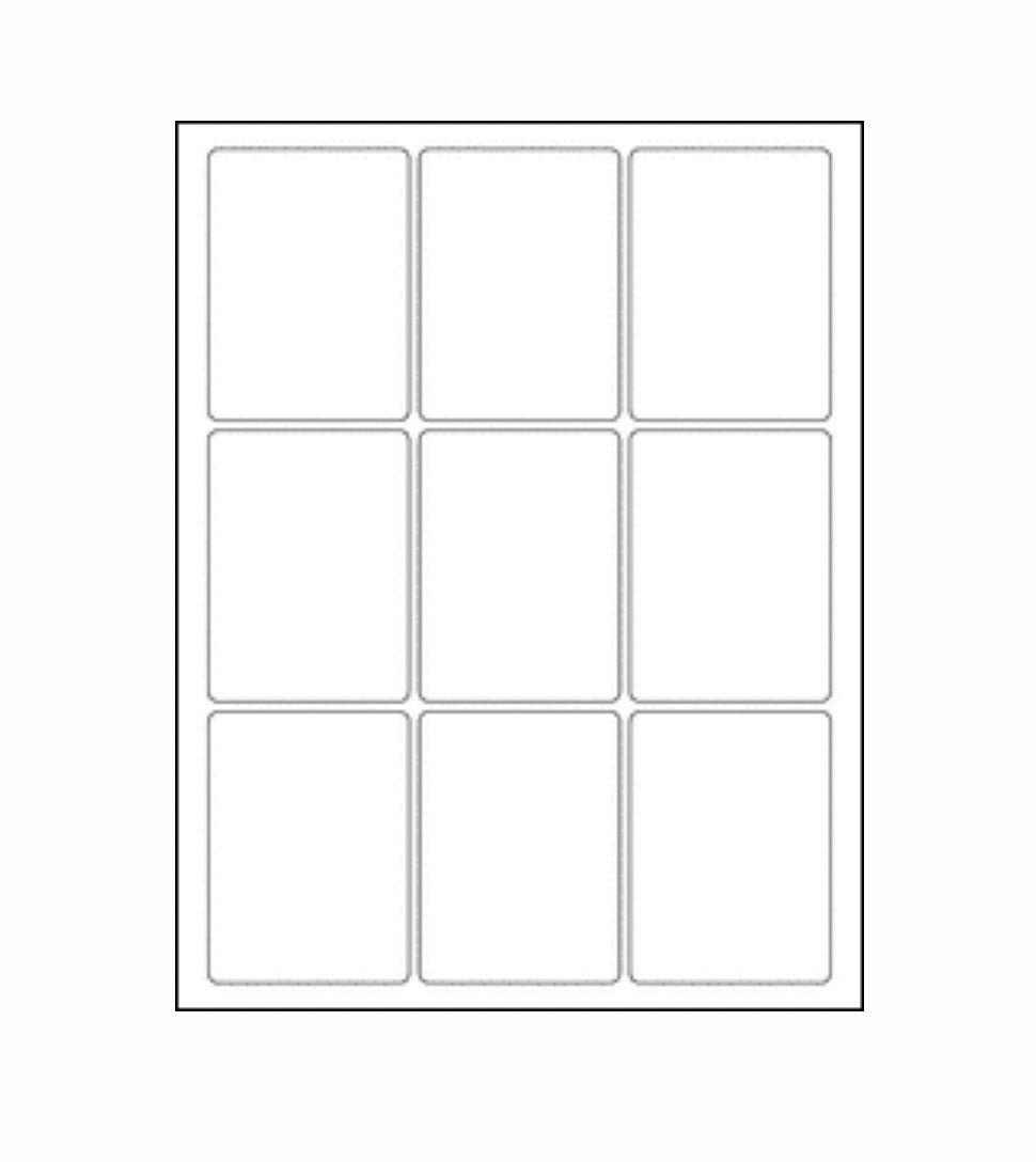 2.5" x 3.375" Labels