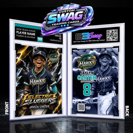 ELECTRIC Custom Trading Card w/Slab!