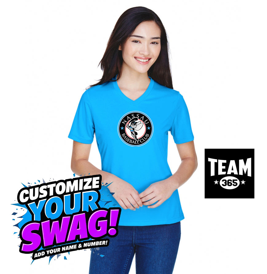 Team 365 TT11W Women's Zone Performance T-Shirt - NBC Gnats Baseball