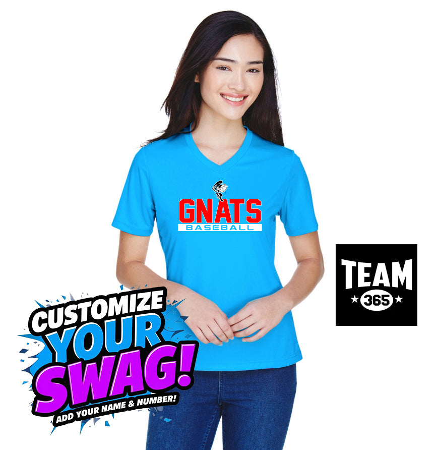Team 365 TT11W Women's Zone Performance T-Shirt - NBC Gnats Baseball