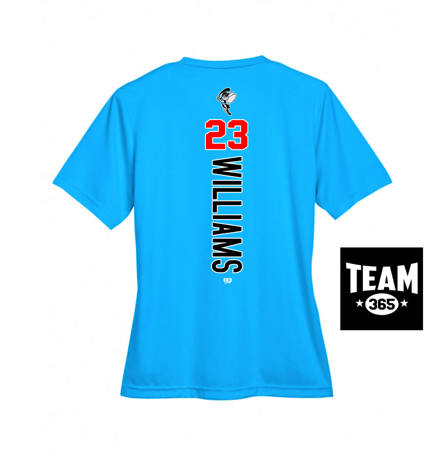Team 365 TT11W Women's Zone Performance T-Shirt - NBC Gnats Baseball