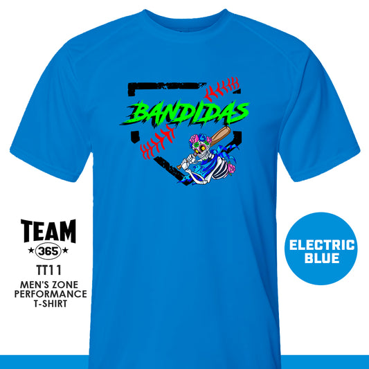Baker Bandidas Softball - Crew - Performance T-Shirt