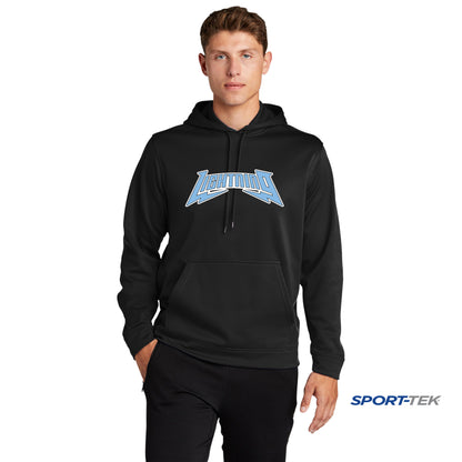 Sport-Tek Sport-Wick Fleece Hooded Pullover - Lightning Baseball