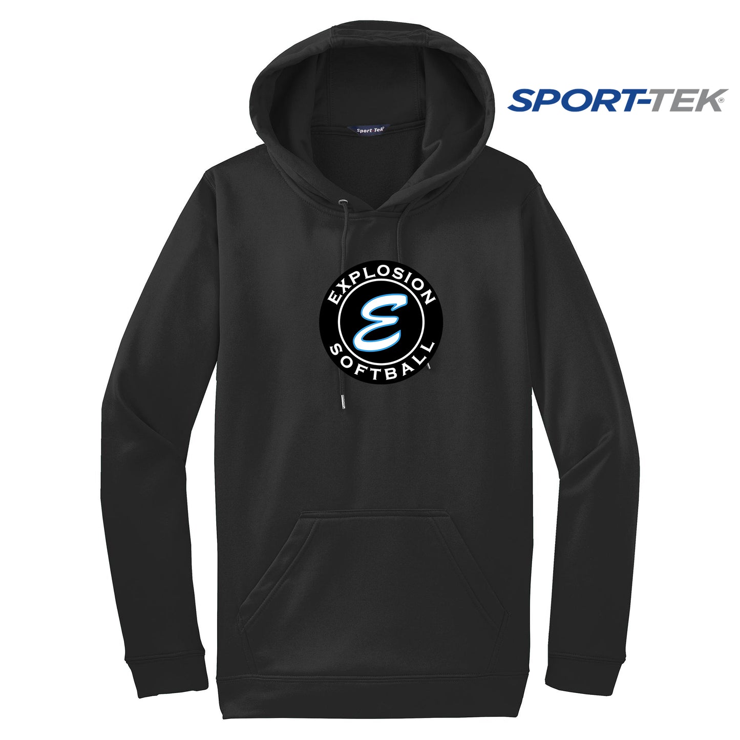 Sport-Tek Sport-Wick Fleece Hooded Pullover - Explosion Softball
