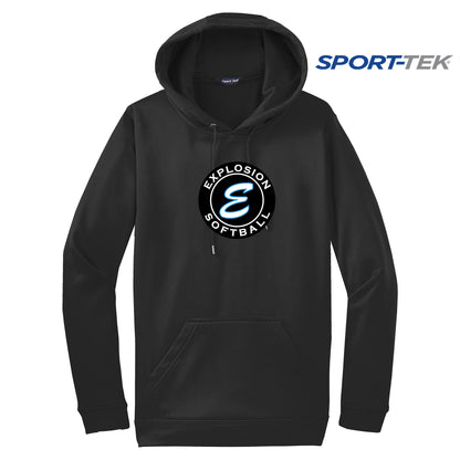 Sport-Tek Sport-Wick Fleece Hooded Pullover - Explosion Softball