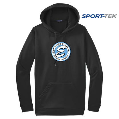 Sport-Tek Sport-Wick Fleece Hooded Pullover - Explosion Softball