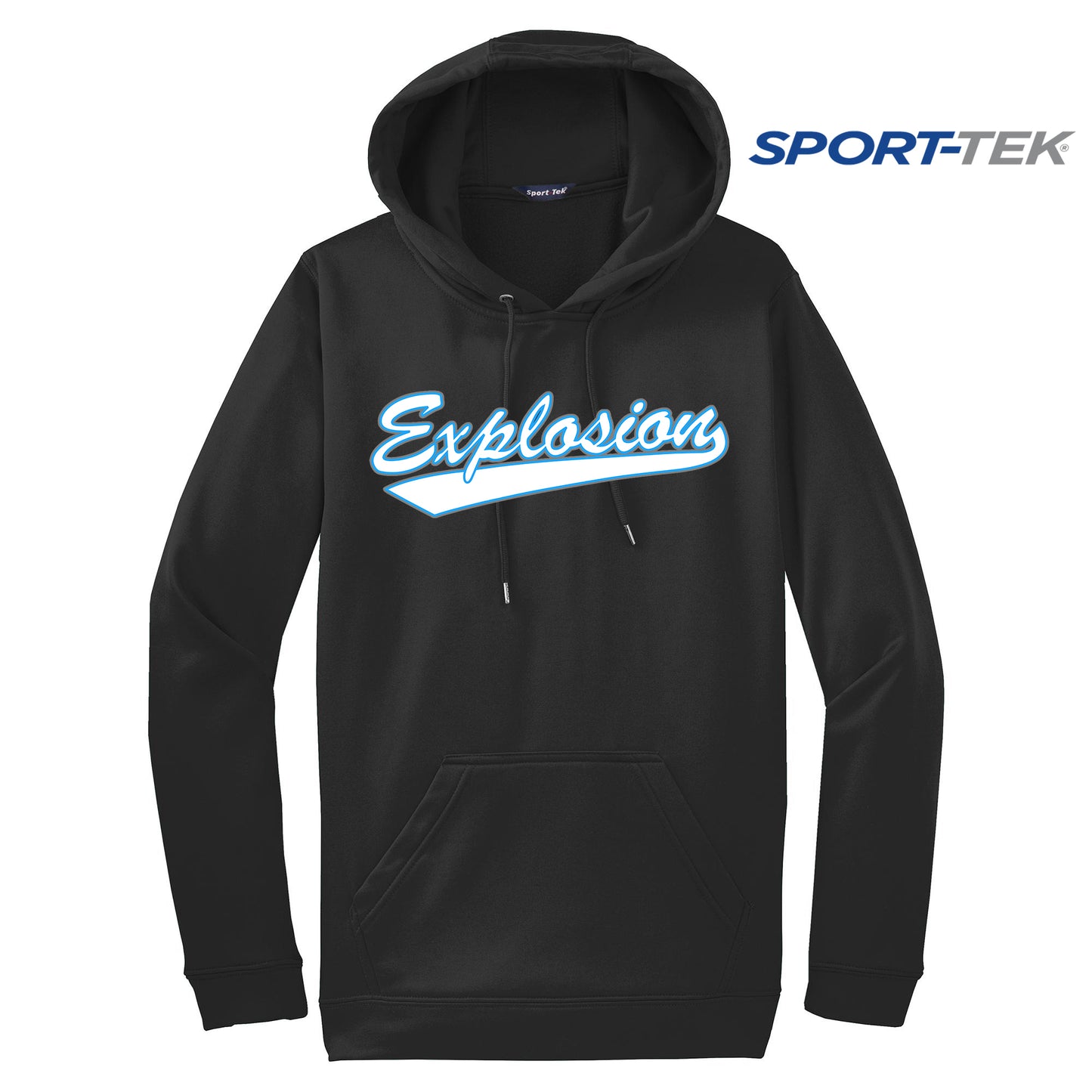 Sport-Tek Sport-Wick Fleece Hooded Pullover - Explosion Softball