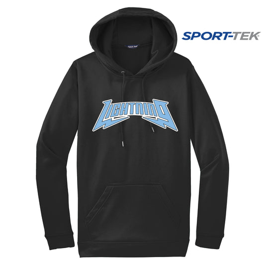 Sport-Tek Sport-Wick Fleece Hooded Pullover - Lightning Baseball