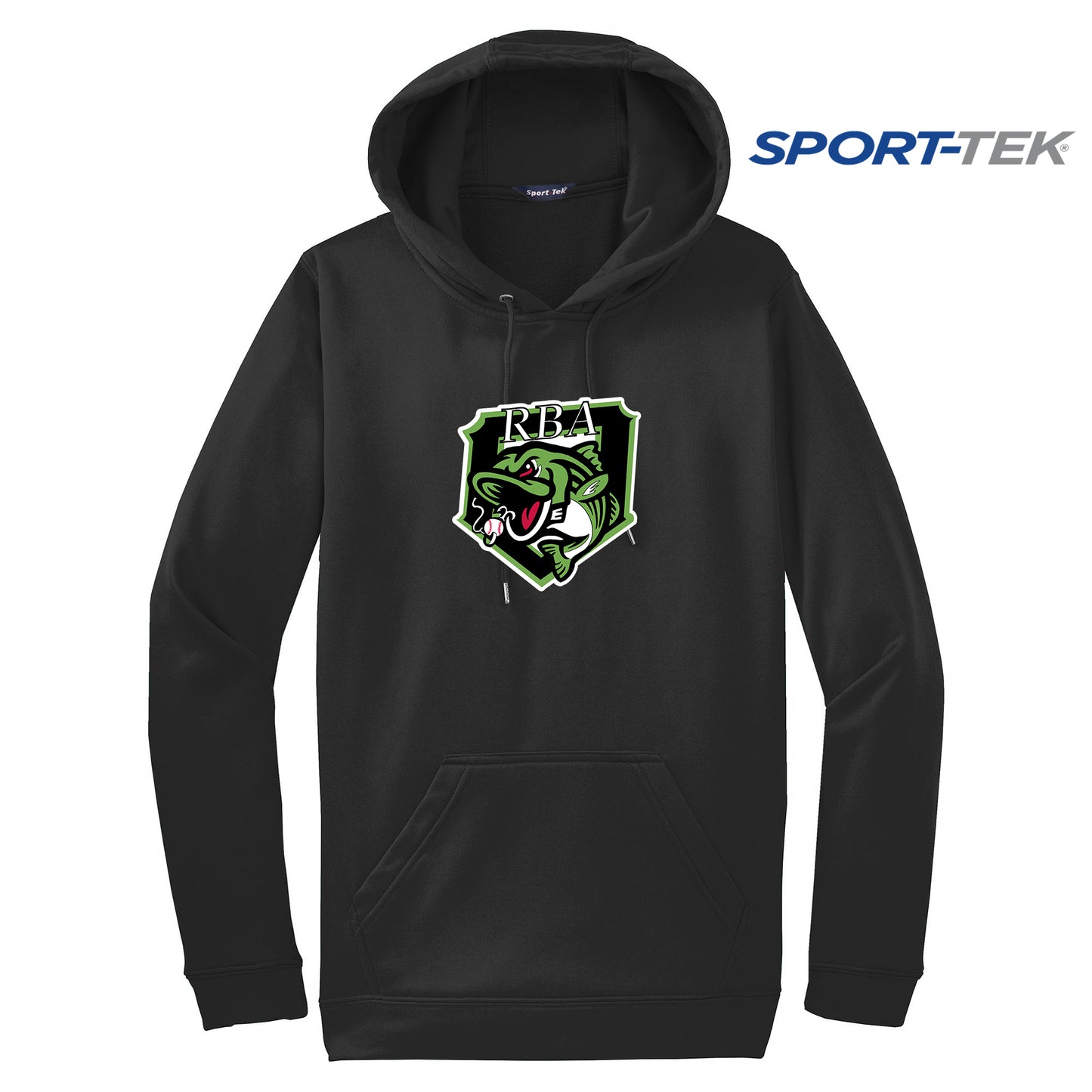 Sport-Tek Sport-Wick Fleece Hooded Pullover - RBA Stripers Baseball