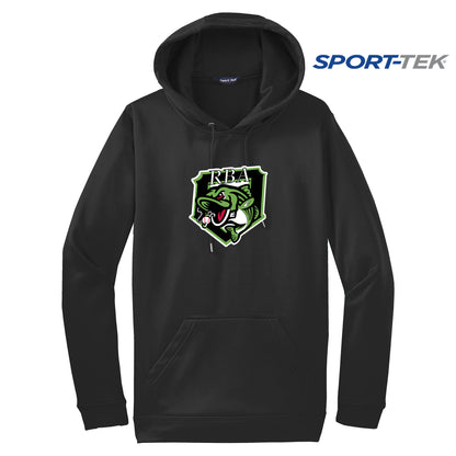 Sport-Tek Sport-Wick Fleece Hooded Pullover - RBA Stripers Baseball