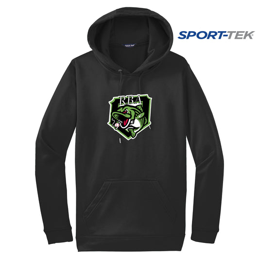 Sport-Tek Sport-Wick Fleece Hooded Pullover - RBA Stripers Baseball