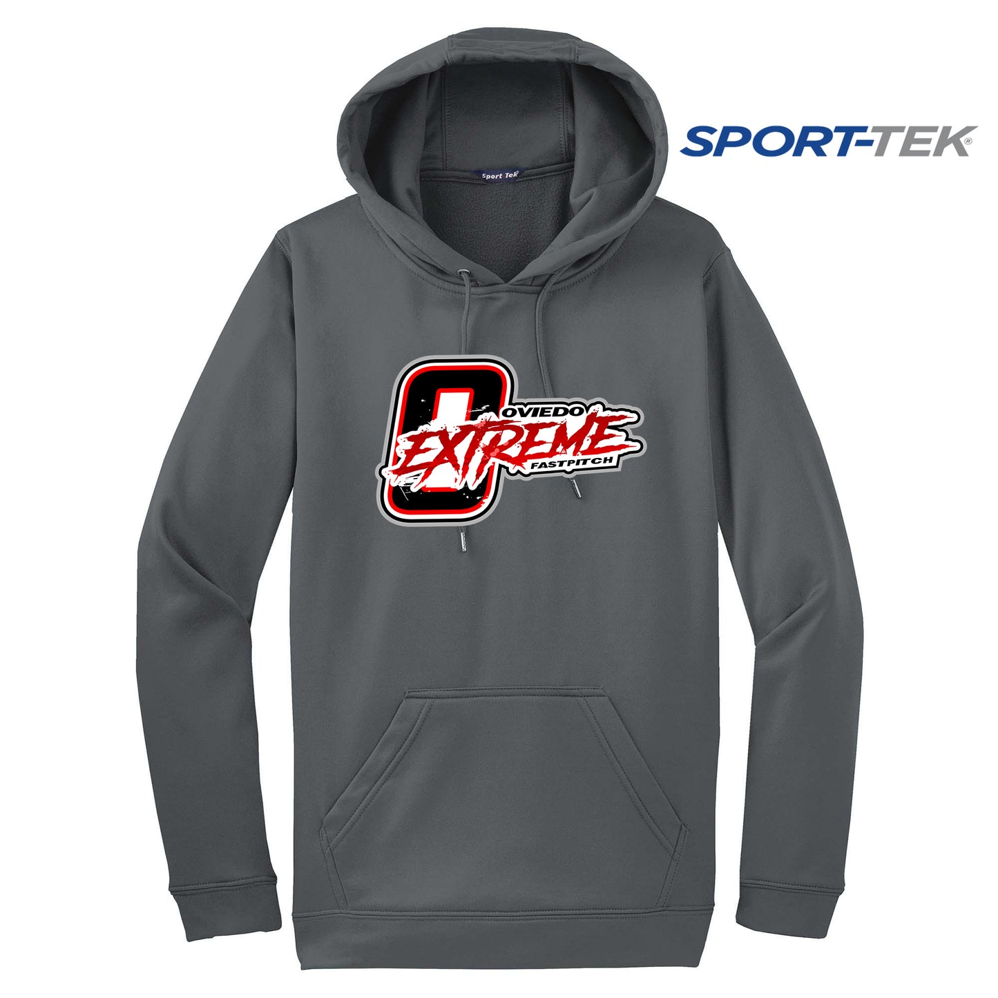 Sport-Tek Sport-Wick Fleece Hooded Pullover - Oviedo Extreme Softball