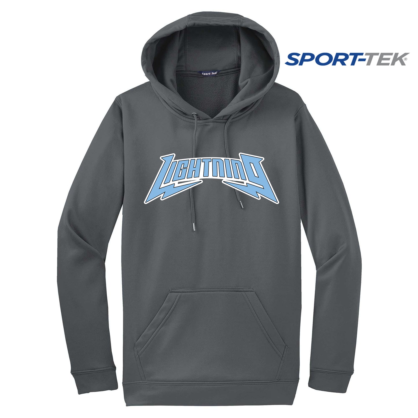Sport-Tek Sport-Wick Fleece Hooded Pullover - Lightning Baseball