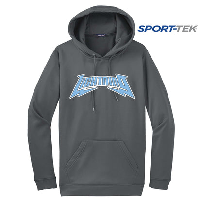 Sport-Tek Sport-Wick Fleece Hooded Pullover - Lightning Baseball
