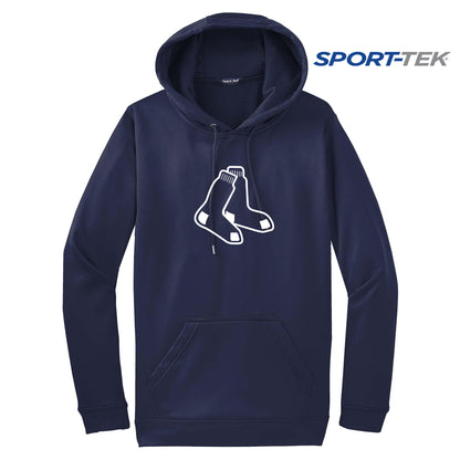 Sport-Tek Sport-Wick Fleece Hooded Pullover - Blue Sox