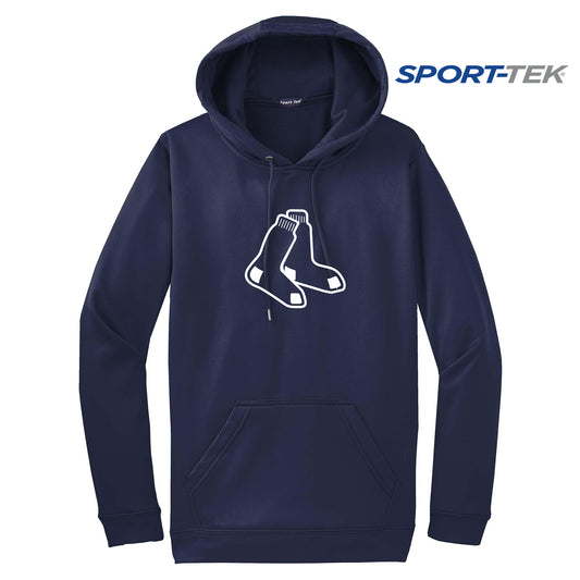 Sport-Tek Sport-Wick Fleece Hooded Pullover - Blue Sox