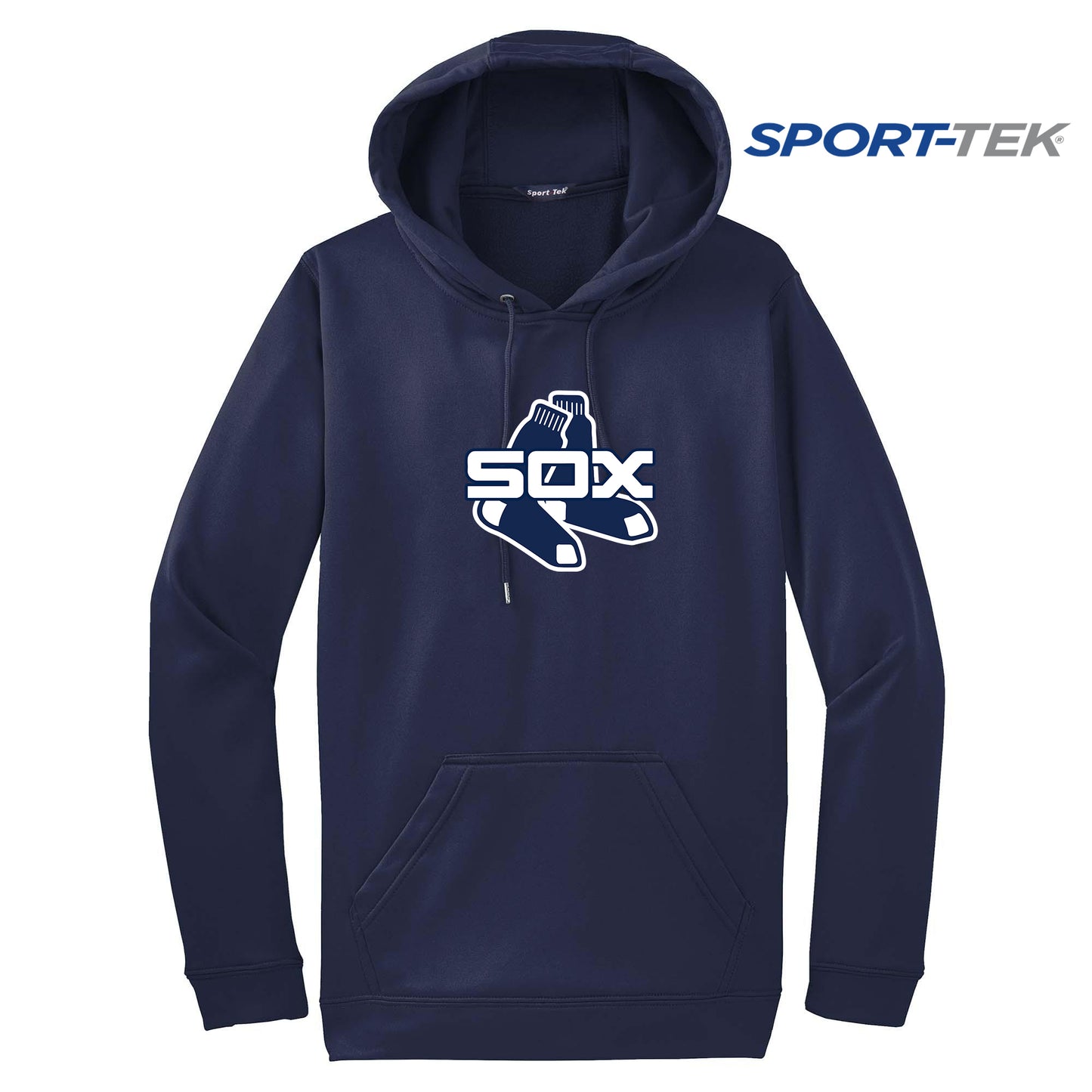 Sport-Tek Sport-Wick Fleece Hooded Pullover - Blue Sox