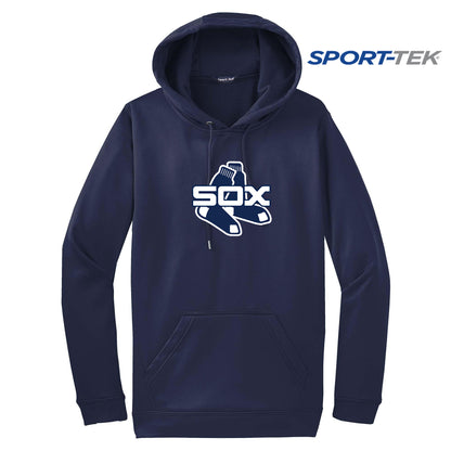 Sport-Tek Sport-Wick Fleece Hooded Pullover - Blue Sox