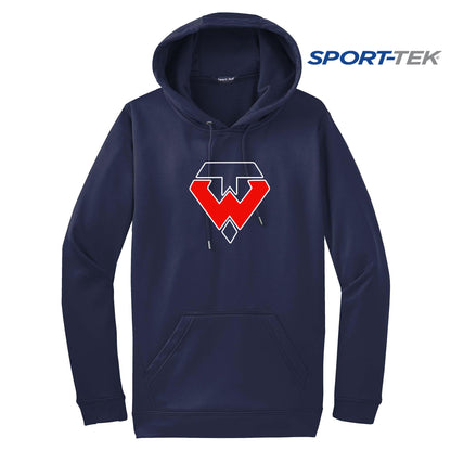 Sport-Tek Sport-Wick Fleece Hooded Pullover - Tampa Warriors Baseball