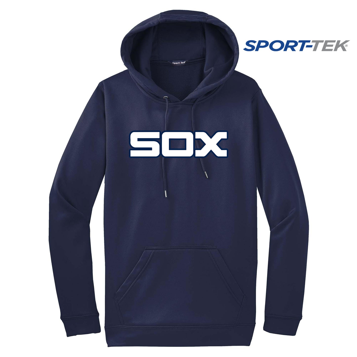 Sport-Tek Sport-Wick Fleece Hooded Pullover - Blue Sox