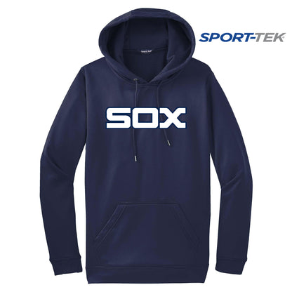 Sport-Tek Sport-Wick Fleece Hooded Pullover - Blue Sox