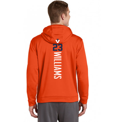 Sport-Tek Sport-Wick Fleece Hooded Pullover F244 - Team Virginia Baseball