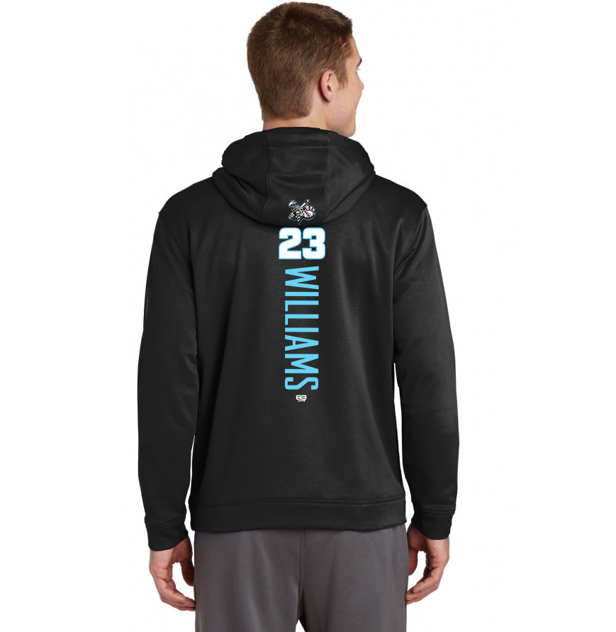 Sport-Tek Sport-Wick Fleece Hooded Pullover F244 - Knights Baseball