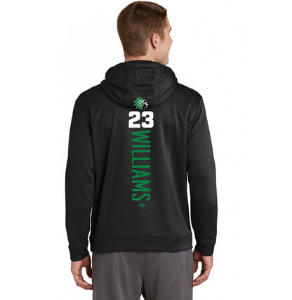 Sport-Tek Sport-Wick Fleece Hooded Pullover F244 - Hopatcong Warriors Cheer