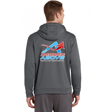 Sport-Tek Sport-Wick Fleece Hooded Pullover - A Degree Above