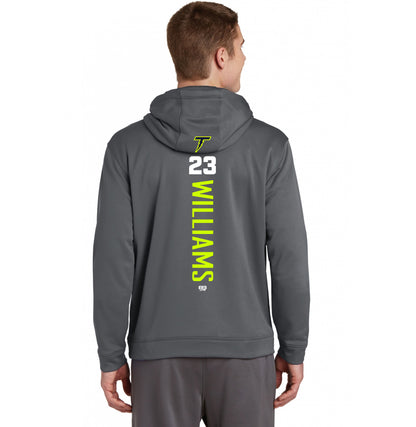 Sport-Tek Sport-Wick Fleece Hooded Pullover F244 - Ponte Vedra Thunder Baseball