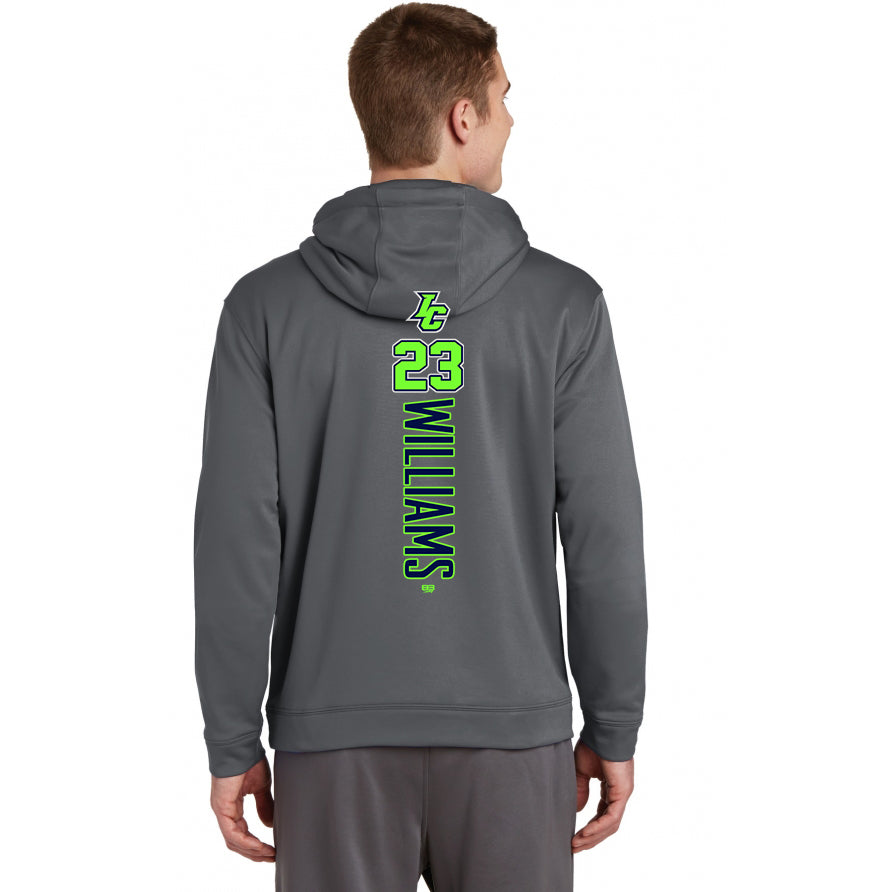 Sport-Tek Sport-Wick Fleece Hooded Pullover F244 - Indy Clutch Baseball