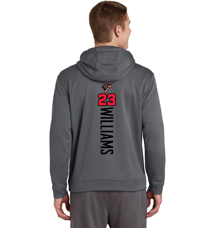 Sport-Tek Sport-Wick Fleece Hooded Pullover F244 - MSA Redtails Baseball