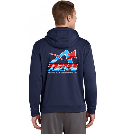 Sport-Tek Sport-Wick Fleece Hooded Pullover - A Degree Above