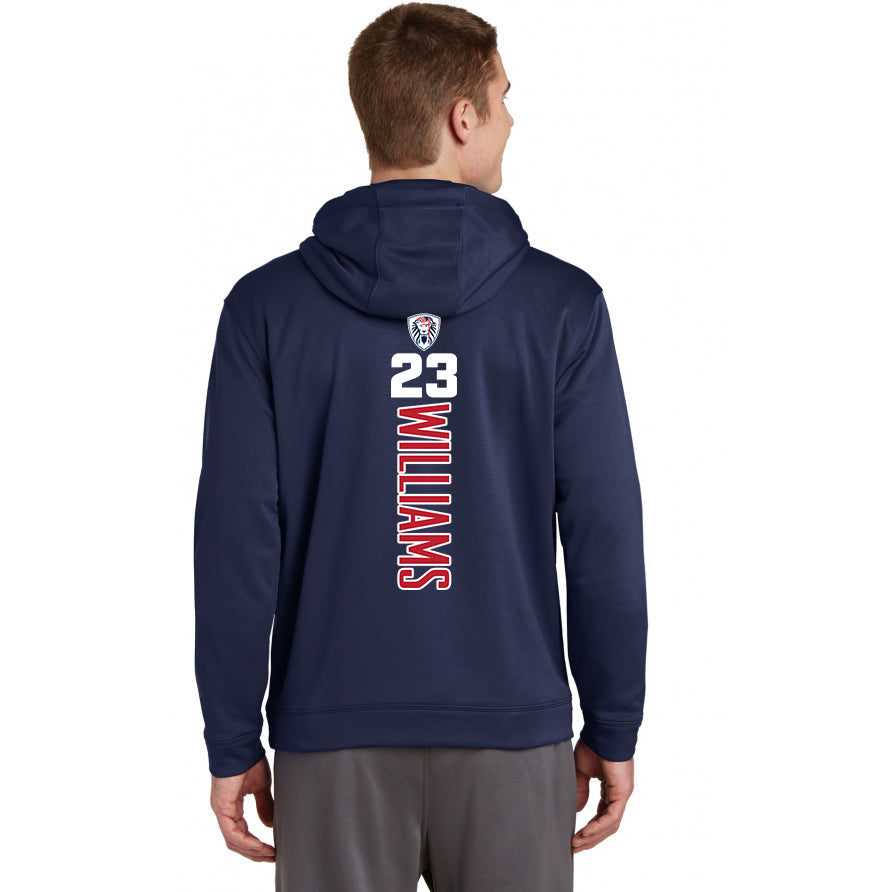 Sport-Tek Sport-Wick Fleece Hooded Pullover F244 - Orlando Lions Baseball