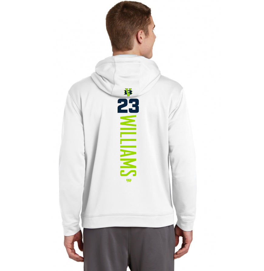 Sport-Tek Sport-Wick Fleece Hooded Pullover F244 - VB Bombers Baseball