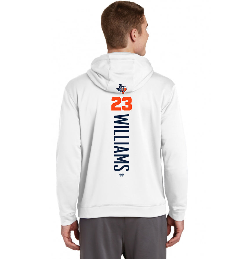 Sport-Tek Sport-Wick Fleece Hooded Pullover F244 - Dallas Tigers Baseball