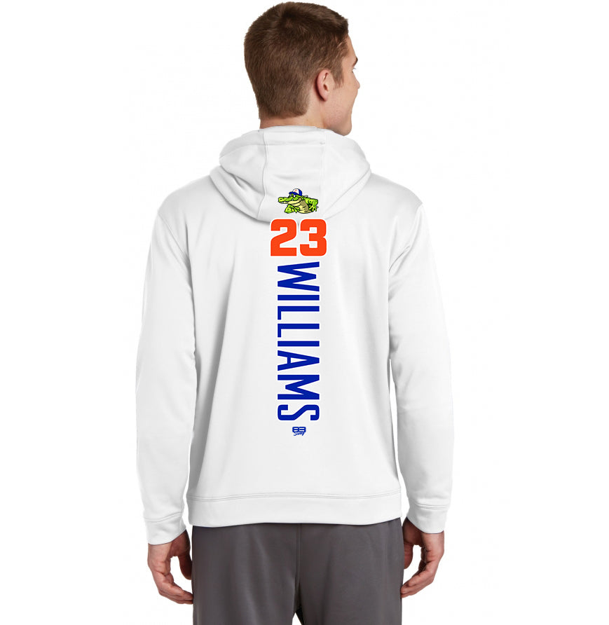 Sport-Tek Sport-Wick Fleece Hooded Pullover F244 - Palatka TailGators Baseball