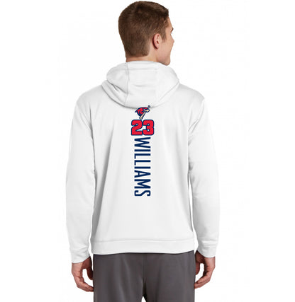 Sport-Tek Sport-Wick Fleece Hooded Pullover F244 - MSA Redtails Baseball