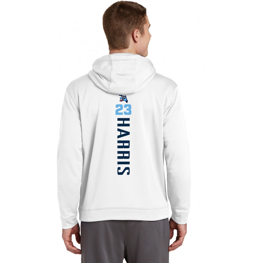 Sport-Tek Sport-Wick Fleece Hooded Pullover F244 - FCA Blueclaws Baseball