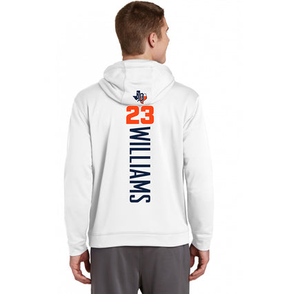 Sport-Tek Sport-Wick Fleece Hooded Pullover - Dallas Tigers Baseball