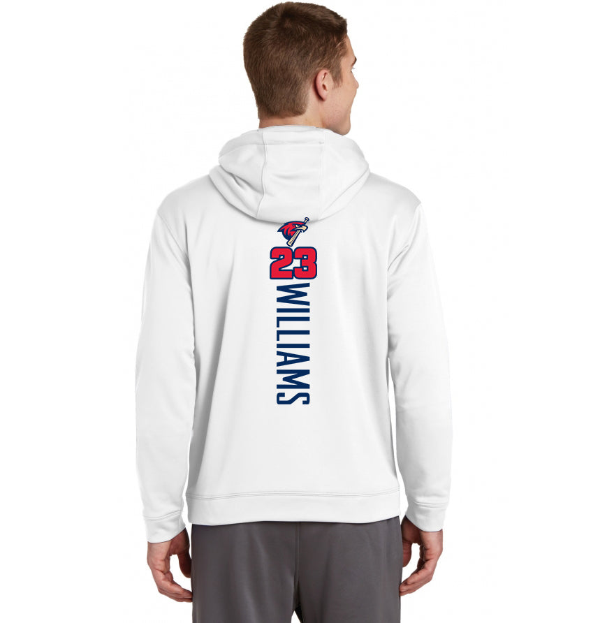 Sport-Tek Sport-Wick Fleece Hooded Pullover F244 - MSA Redtails Baseball