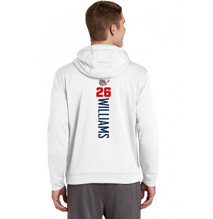 Sport-Tek Sport-Wick Fleece Hooded Pullover F244 - Bloomingdale Bulldogs Baseball